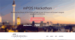 Desktop Screenshot of mposhackathon.com